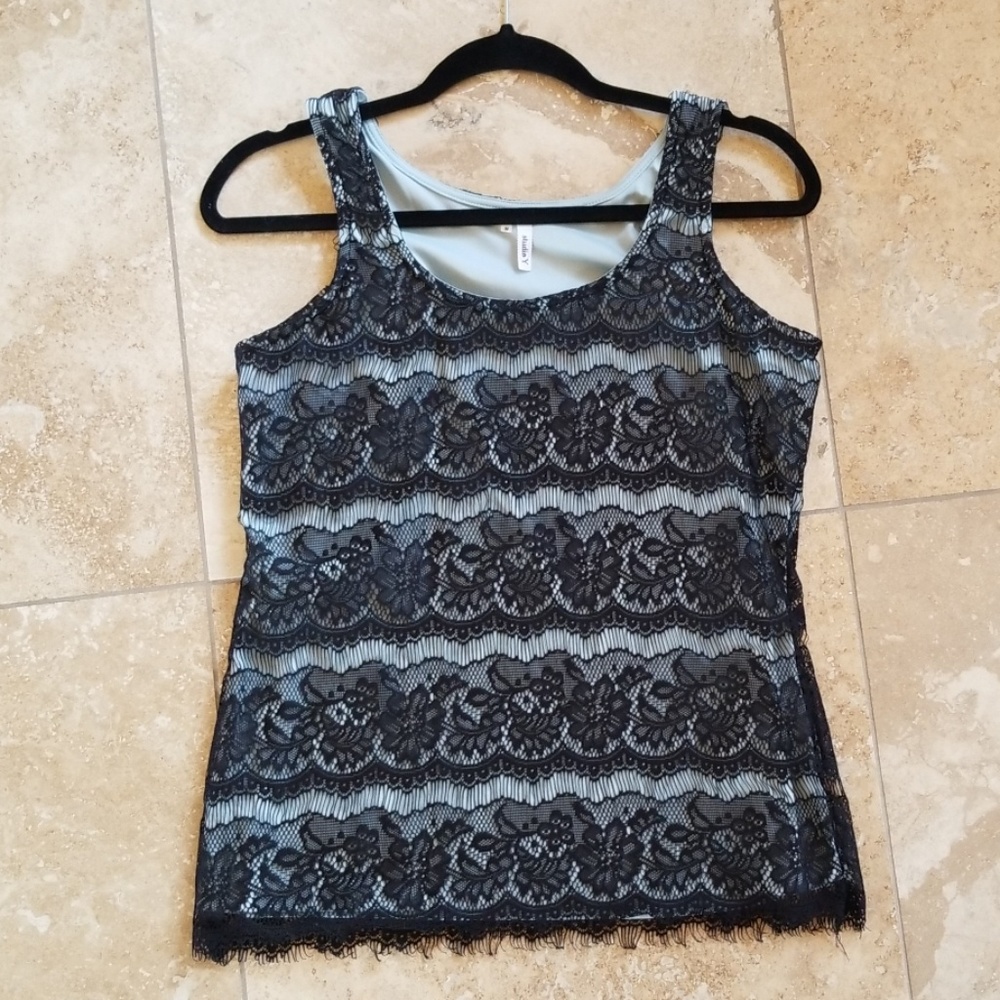 Lace tank